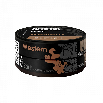 Табак Sebero Black, 25гр "Western / Вестерн"